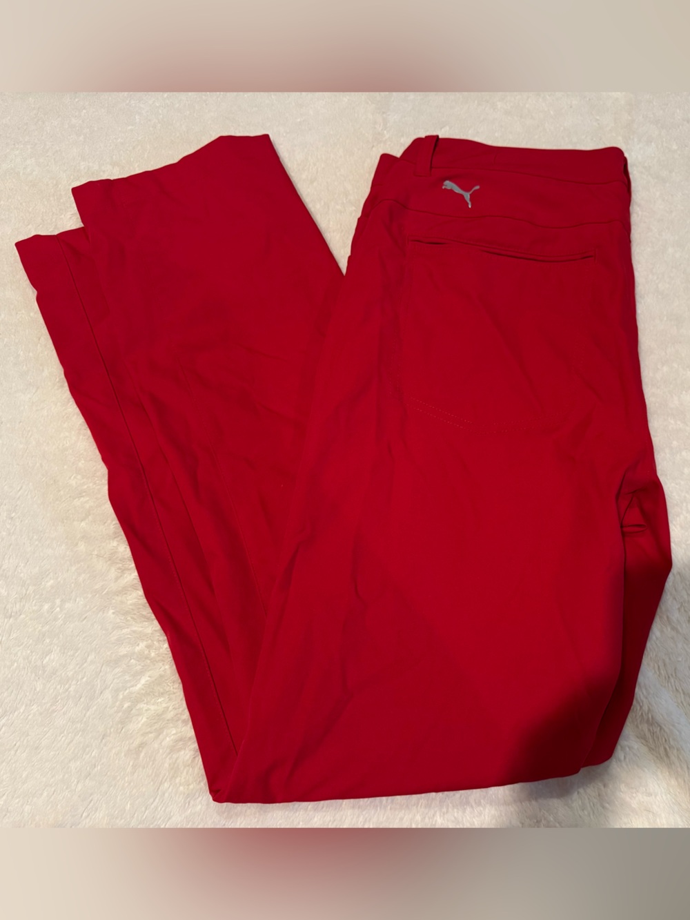 Men’s Puma Red Golf Pants